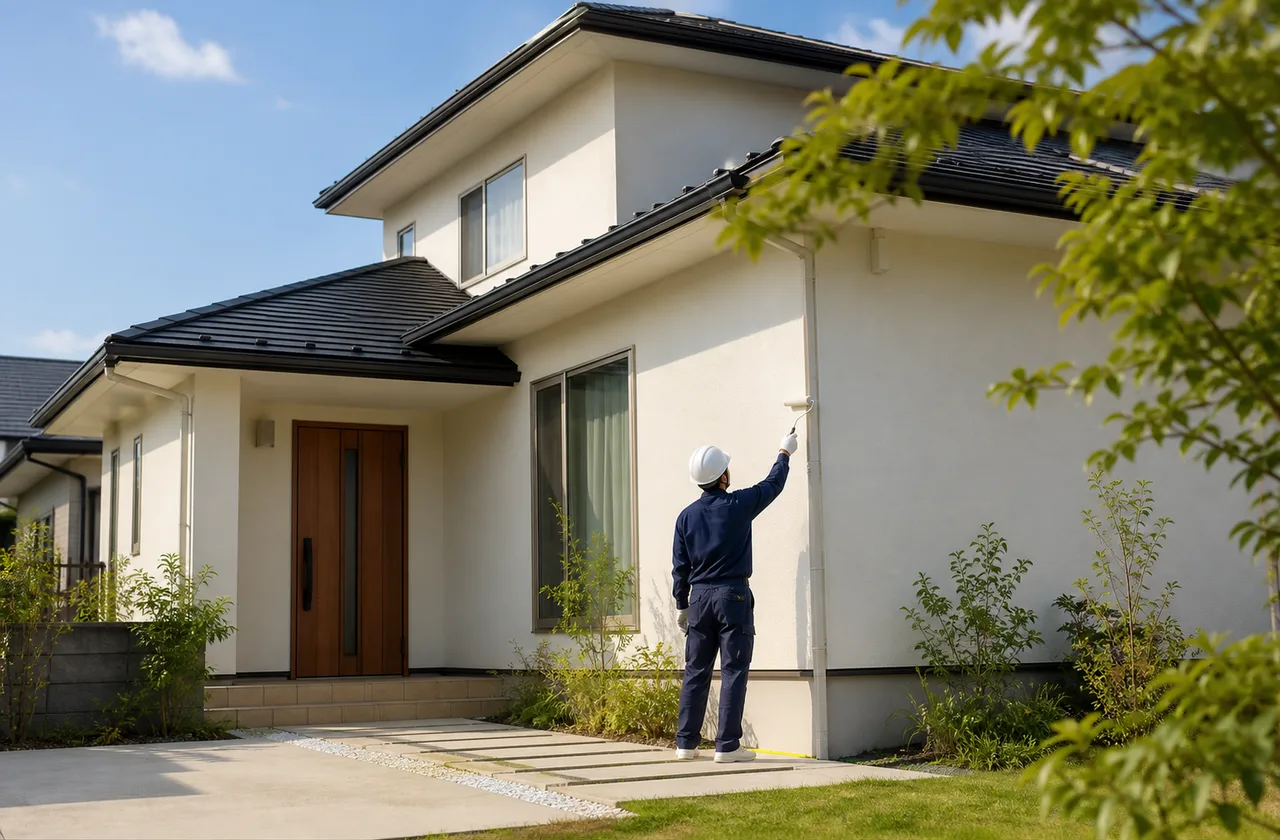 外壁塗装後の住まいのイメージ